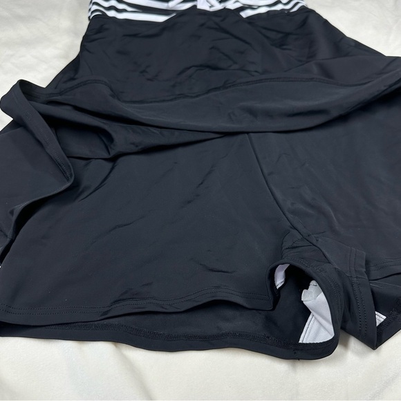 New NWT COCOSHIP Swimsuit Swim Dress 4XL 18 Lined Wireless Tummy Control Halter - Picture 4 of 15